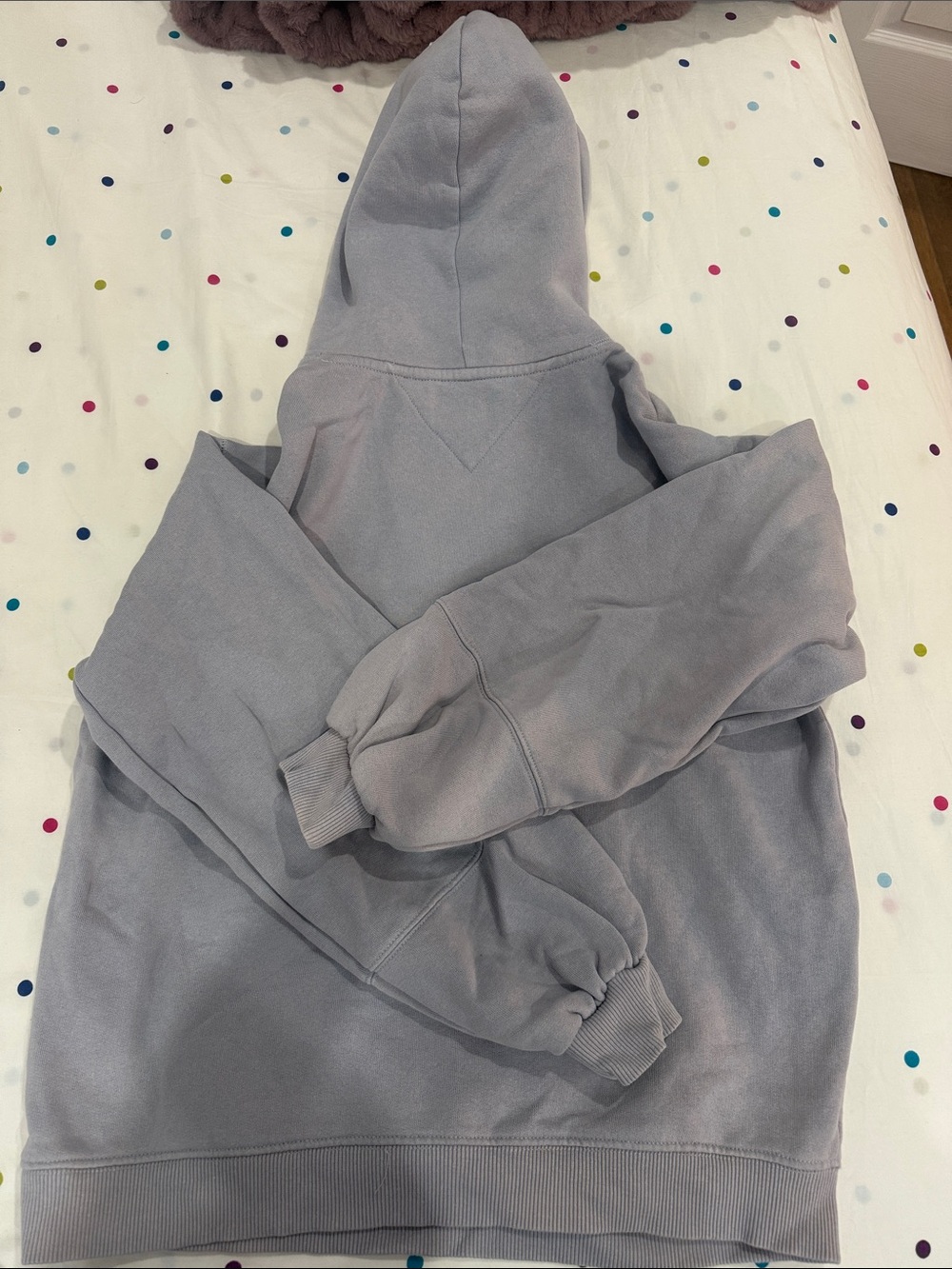 Tommy Hilfiger Women’s oversized Hoodie with Embroidered Logo - violet XS - Picture 3 of 3